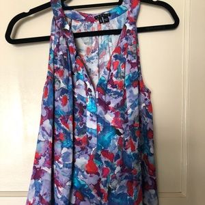 Theory Floral Halter Top